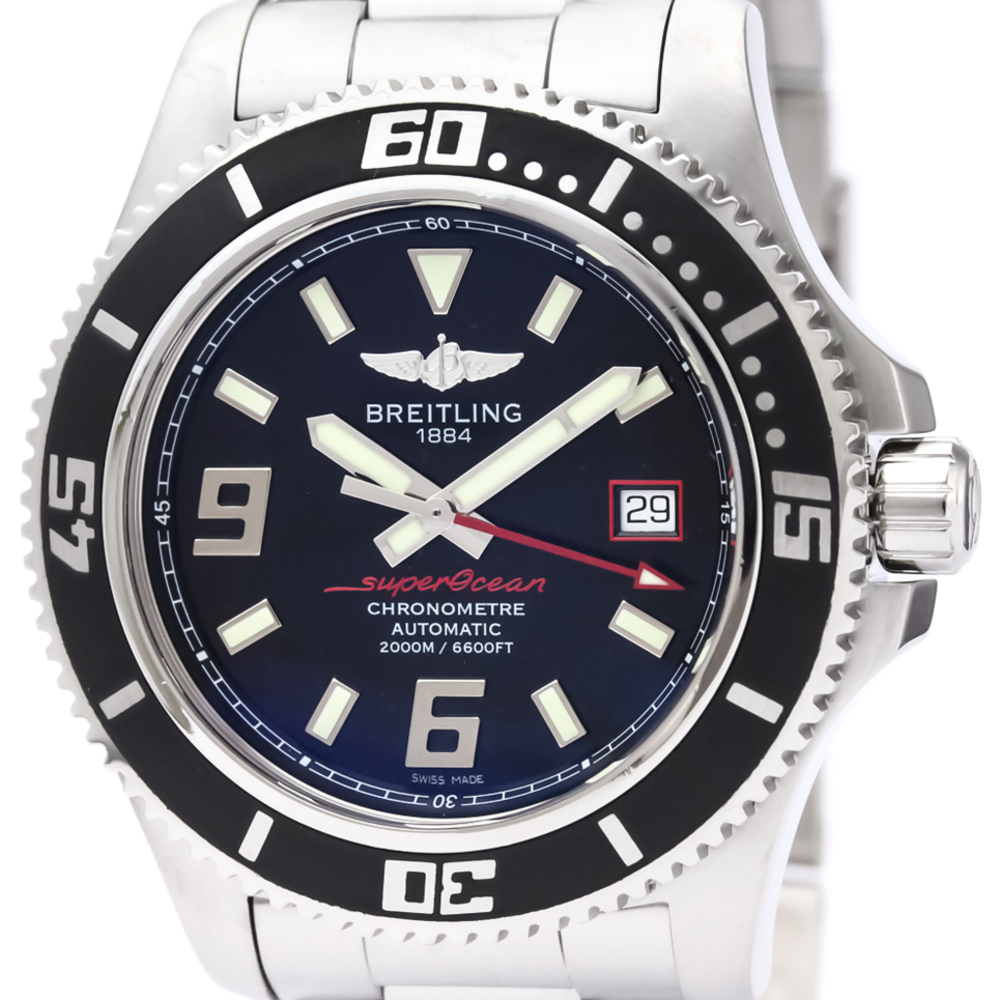 BREILING Superocean 44 Steel Automatic Mens Watch A17391