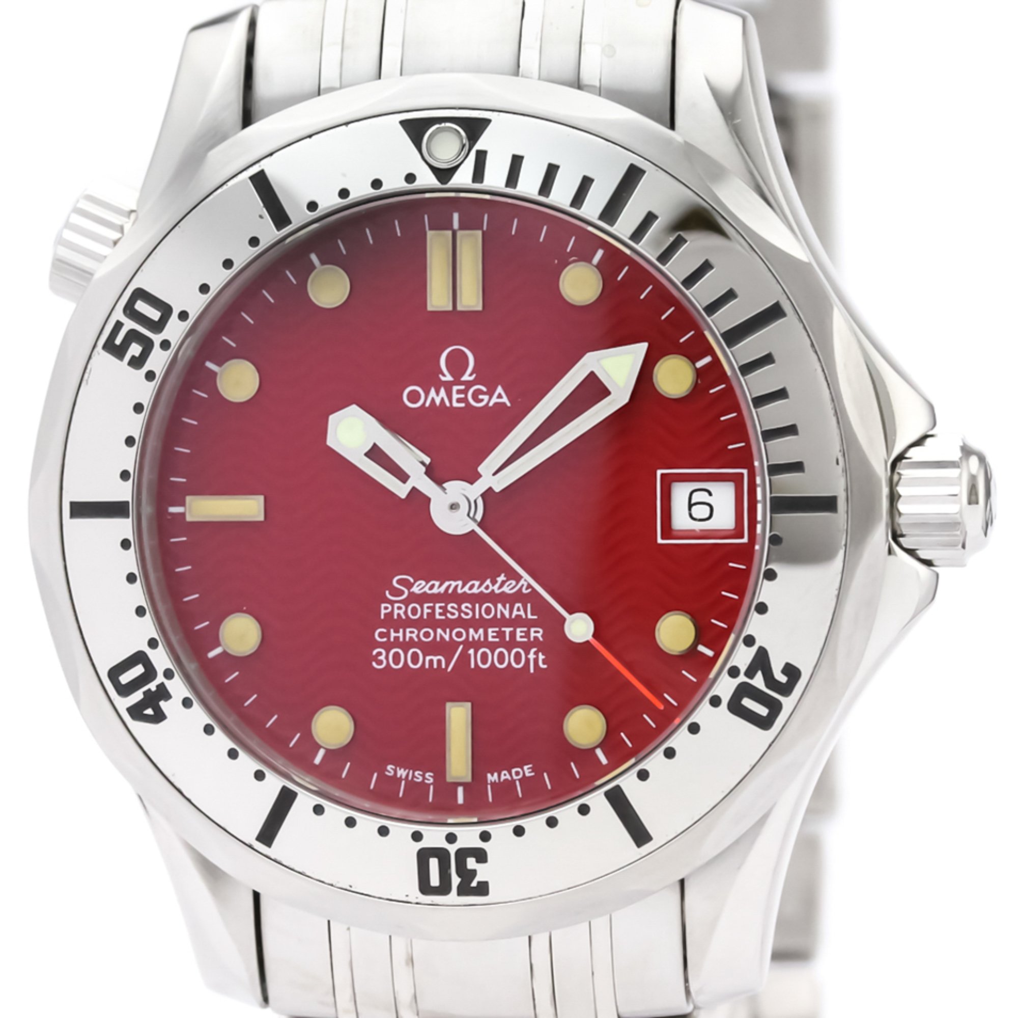 Omega Seamaster Automatic Stainless Steel Men's Sports Watch 2552.61
