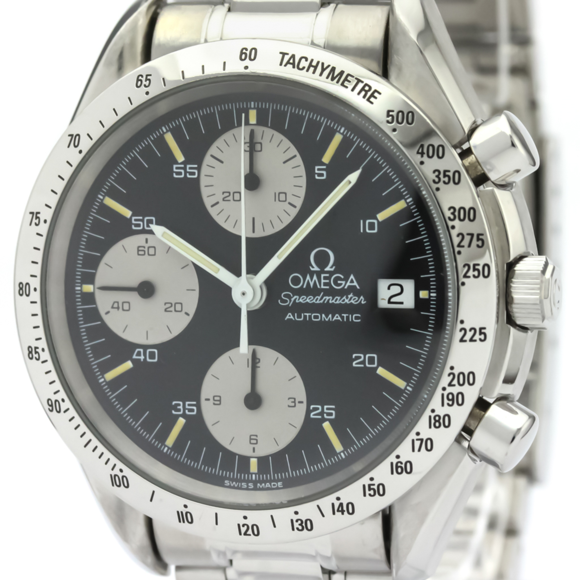 OMEGA Speedmaster Date Steel Automatic Mens Watch 3511.50