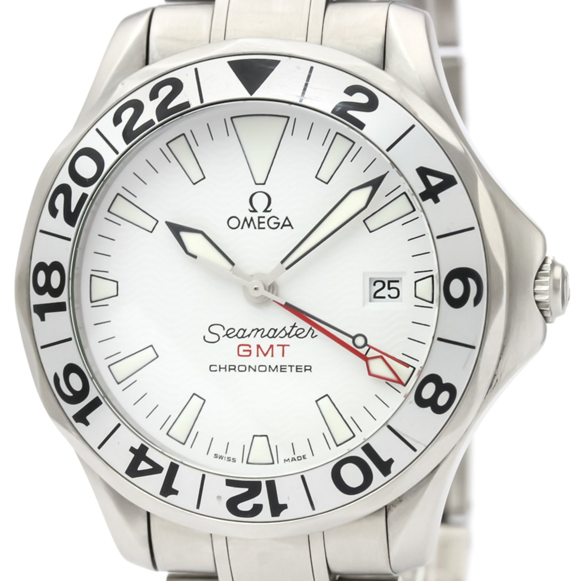 OMEGA Seamaster 300M GMT Steel Automatic Mens Watch 2538.20