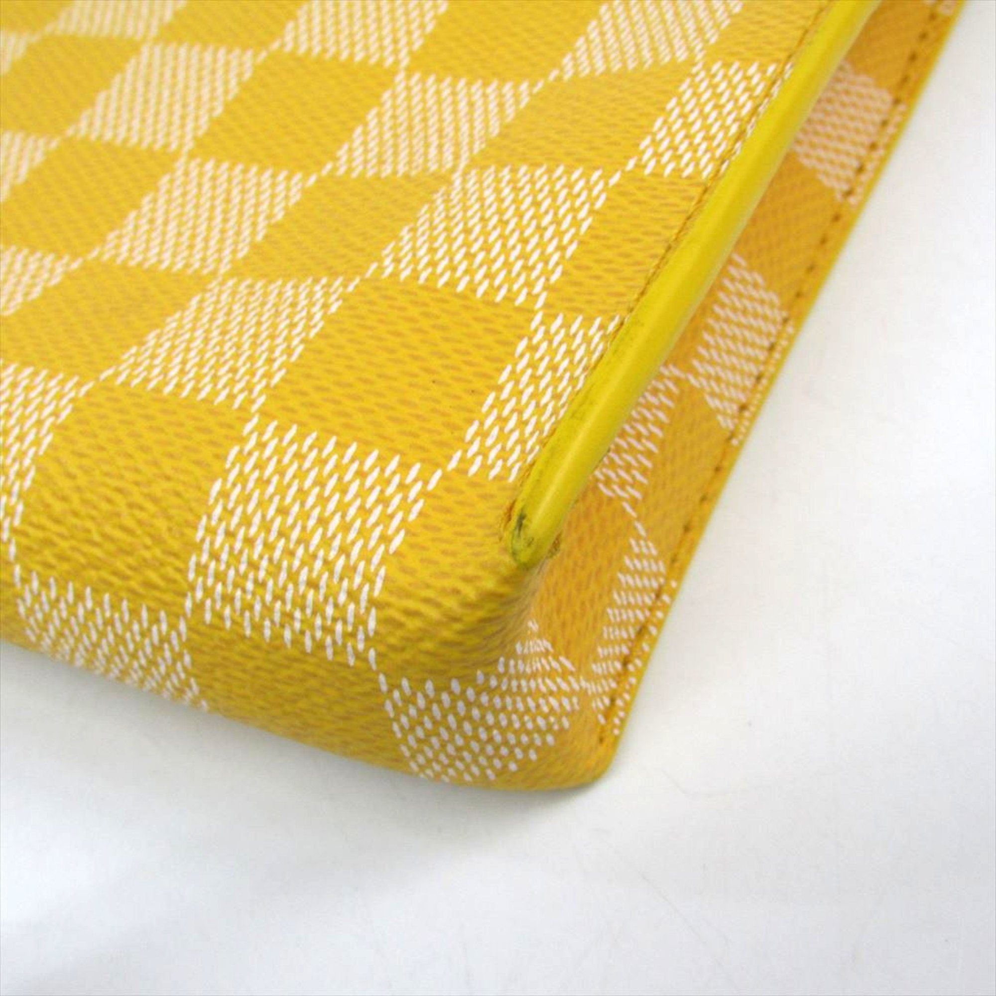 Louis Vuitton Damier Color Kit N41316 Unisex Clutch Bag Mimosa