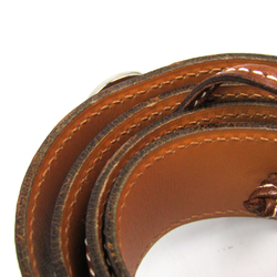 Hermes Sellier Women's Leather Belt Brown 65