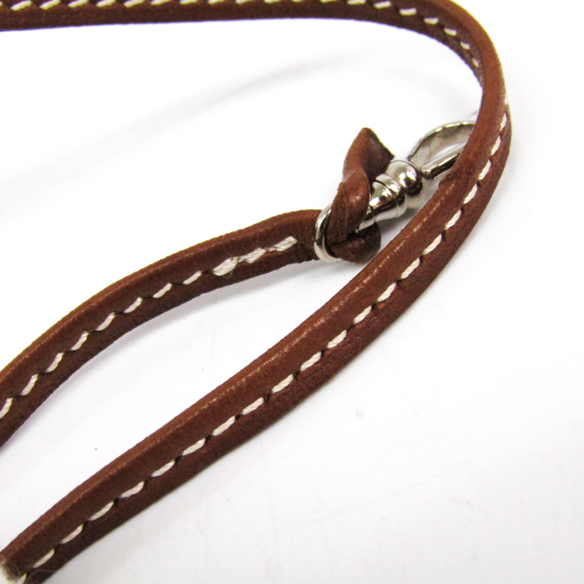 Hermes Sellier Women's Leather Belt Brown 65