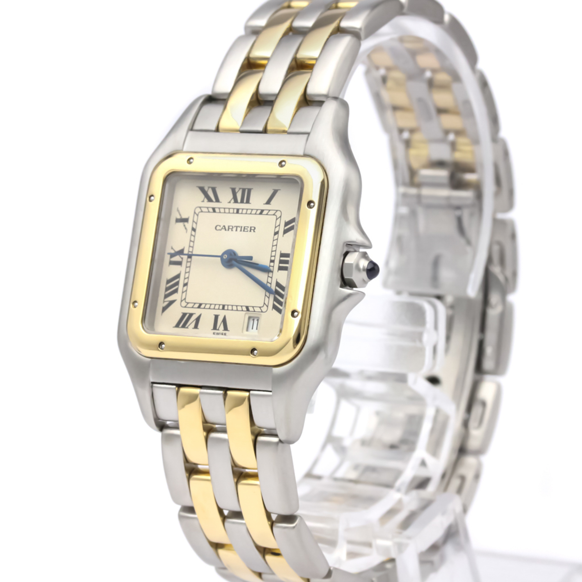 Cartier Panthere De Cartier Quartz Stainless Steel,Yellow Gold (18K) Women's Dress Watch 183949