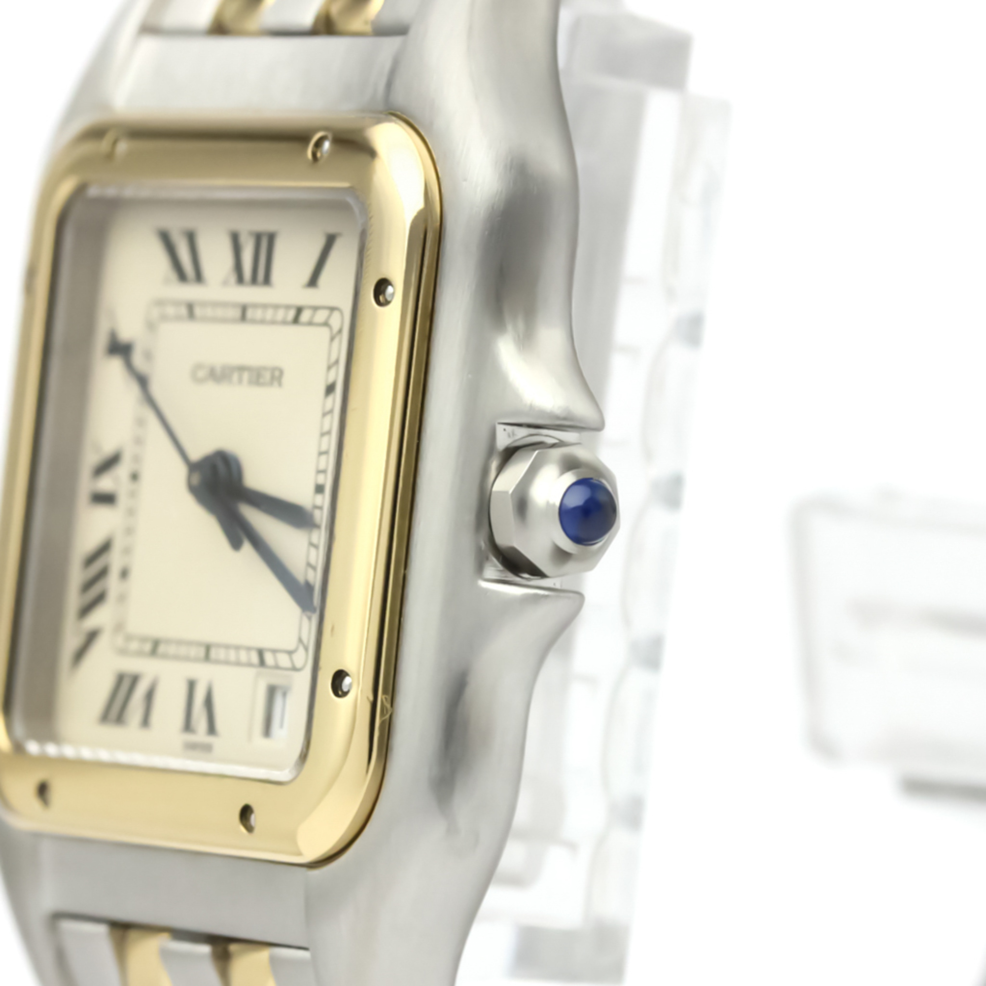 Cartier Panthere De Cartier Quartz Stainless Steel,Yellow Gold (18K) Women's Dress Watch 183949