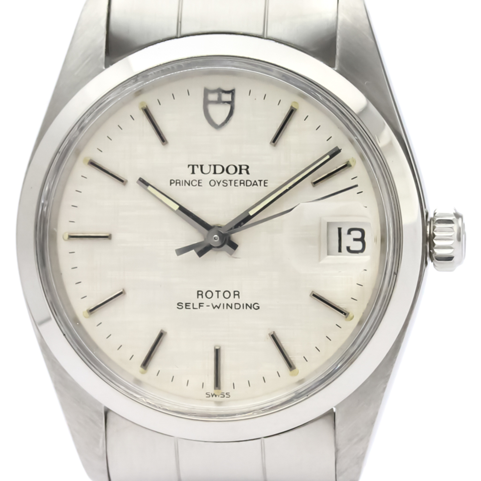 Tudor Prince Oyster Date Automatic Stainless Steel Men's Dress Watch 74000