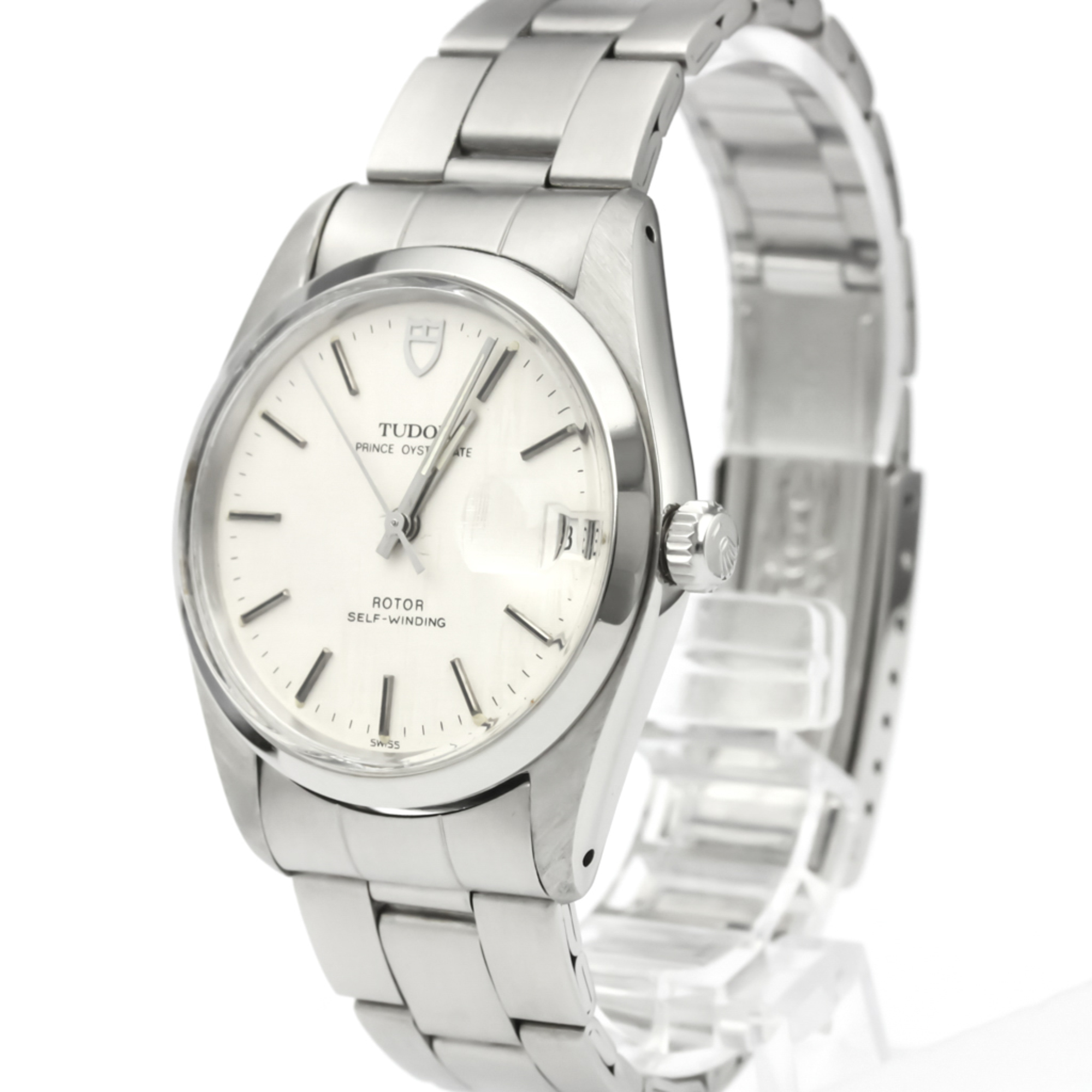 Tudor Prince Oyster Date Automatic Stainless Steel Men's Dress Watch 74000