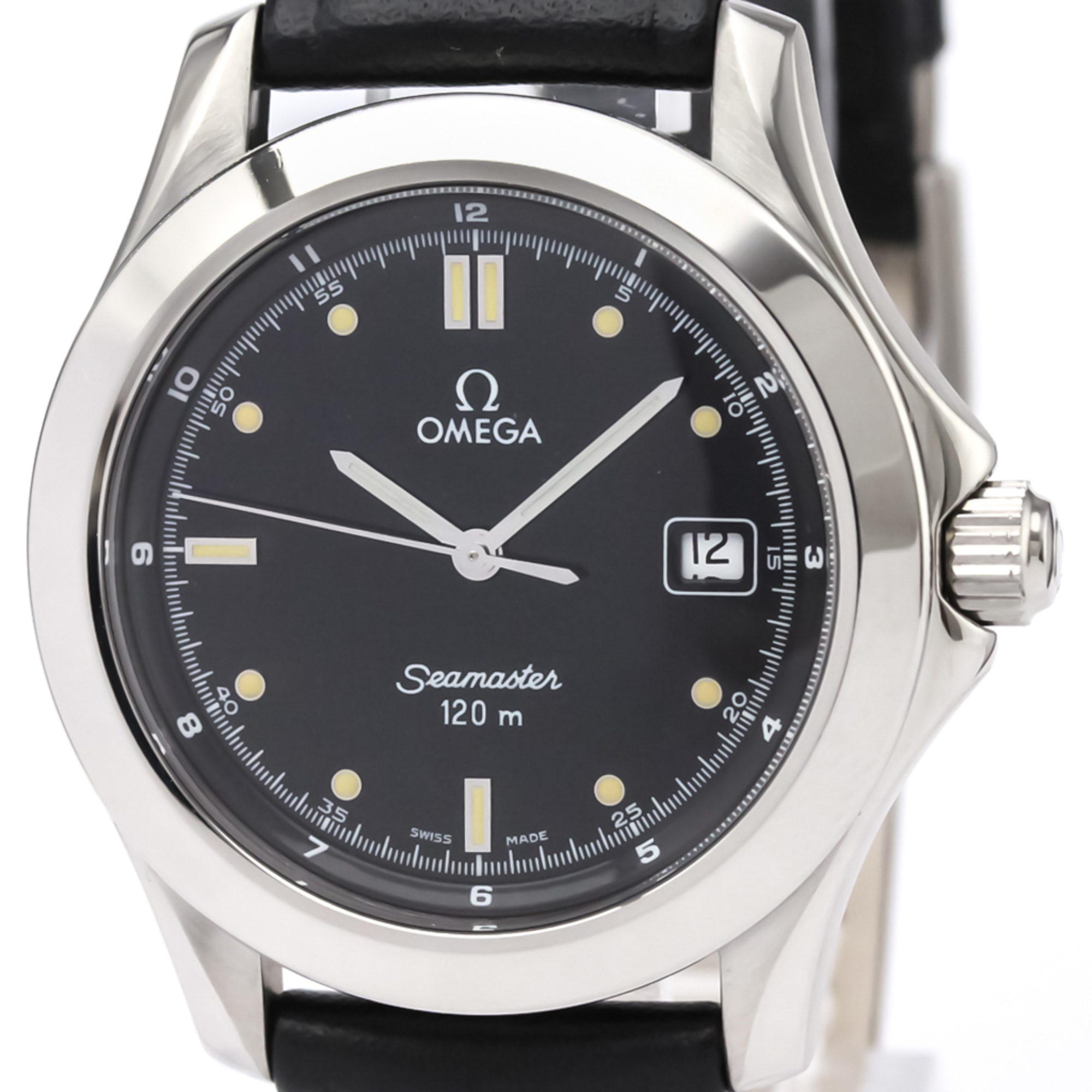 Omega Seamaster Quartz Stainless Steel Sports Watch 2511.50