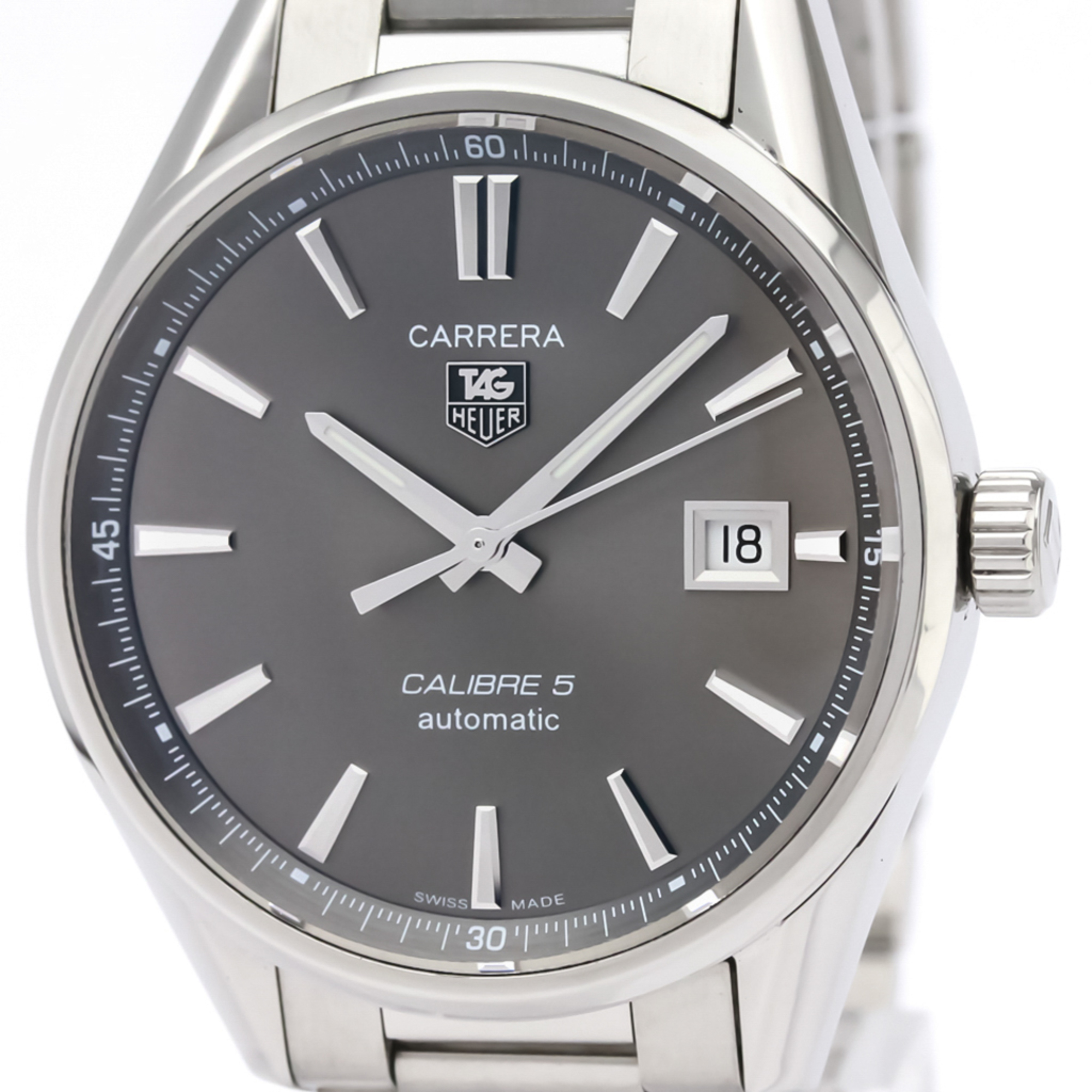 Tag Heuer Carrera Automatic Stainless Steel Men's Sports Watch WAR211C