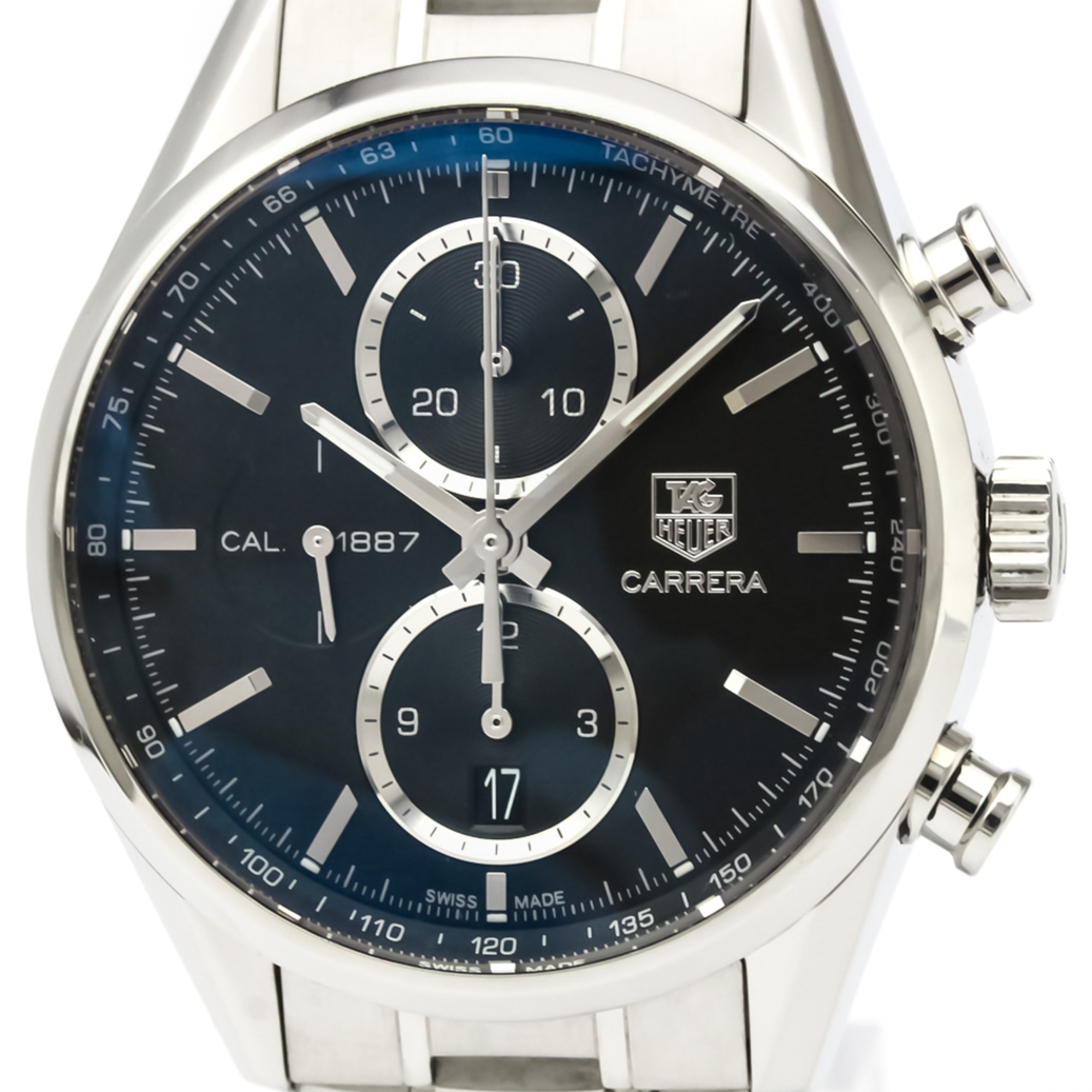 TAG HEUER Carrera Calibre 1887 Chronograph Steel Watch CAR2110