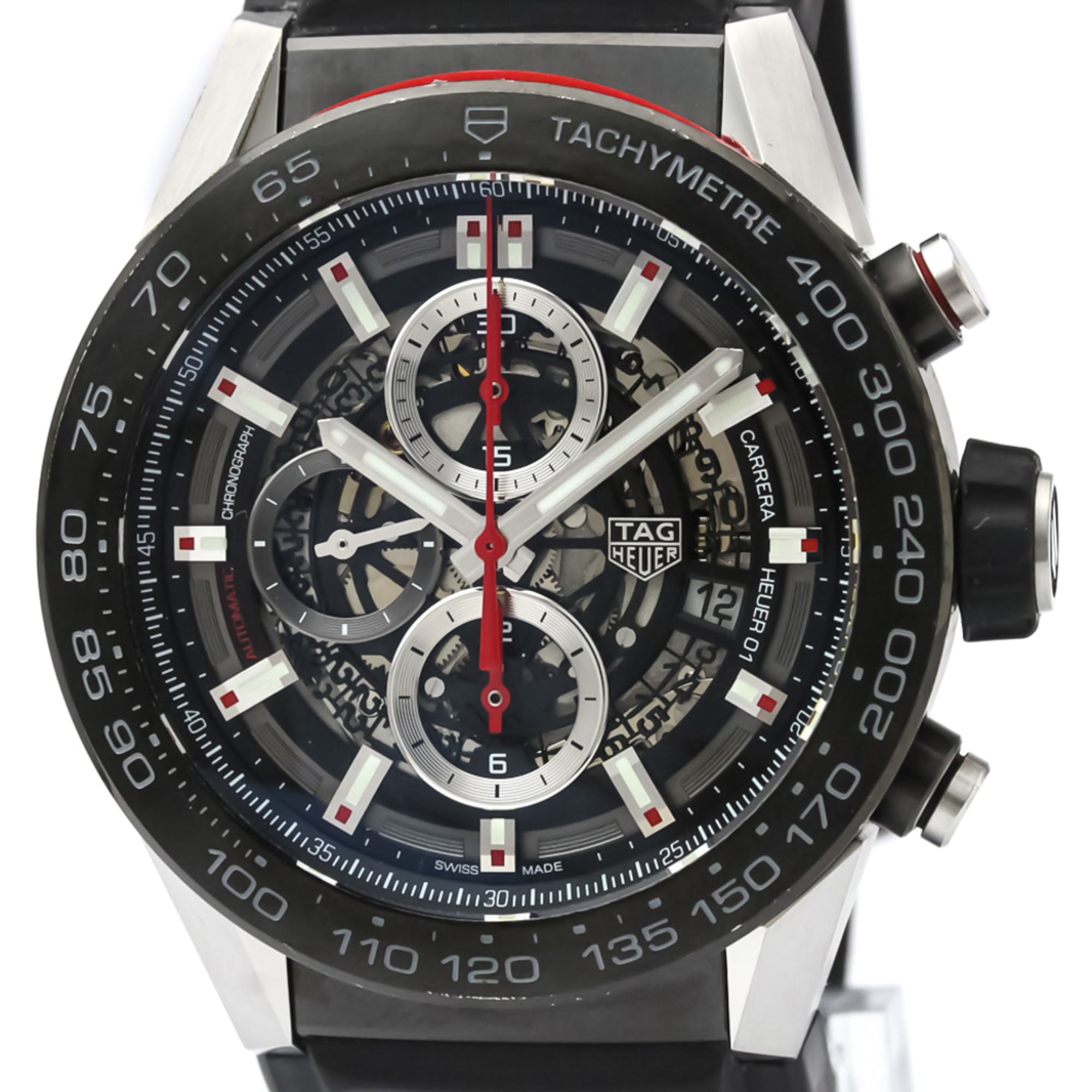 Tag Heuer Carrera Automatic Stainless Steel Men's Sports Watch CAR2A1Z