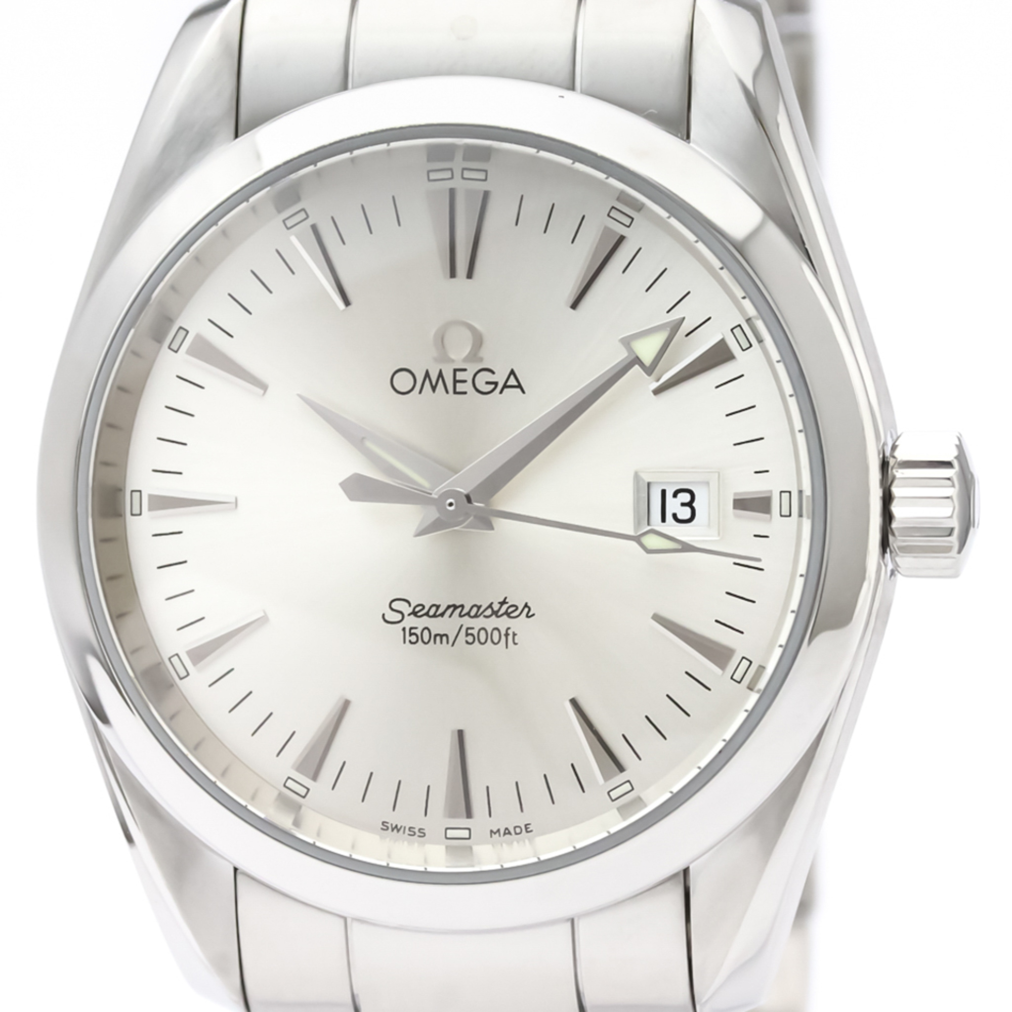 OMEGA Seamaster Aqua Terra Steel Quartz Mens Watch 2518.30