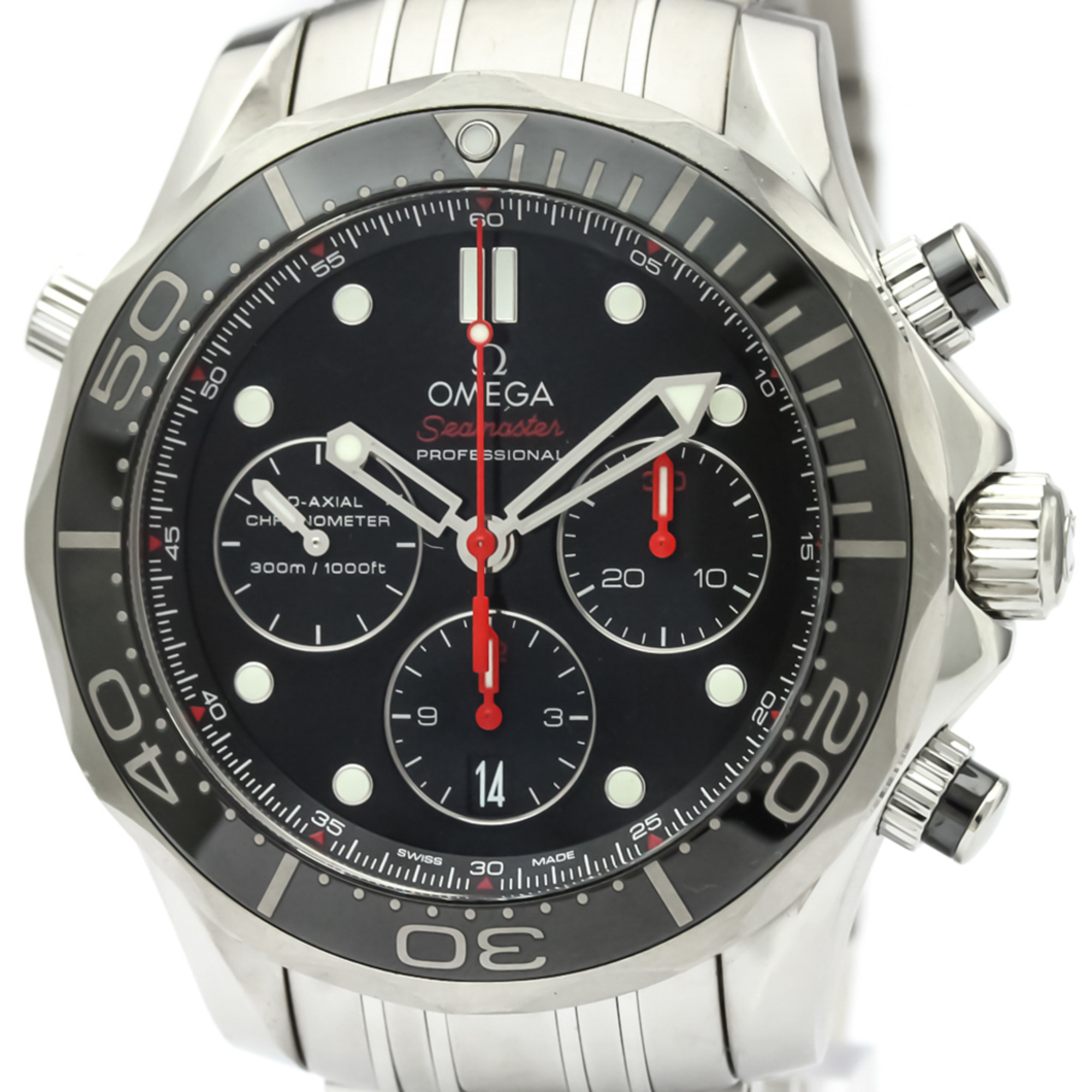 Omega Seamaster Automatic Stainless Steel Men's Sports Watch 212.30.44.50.01.001