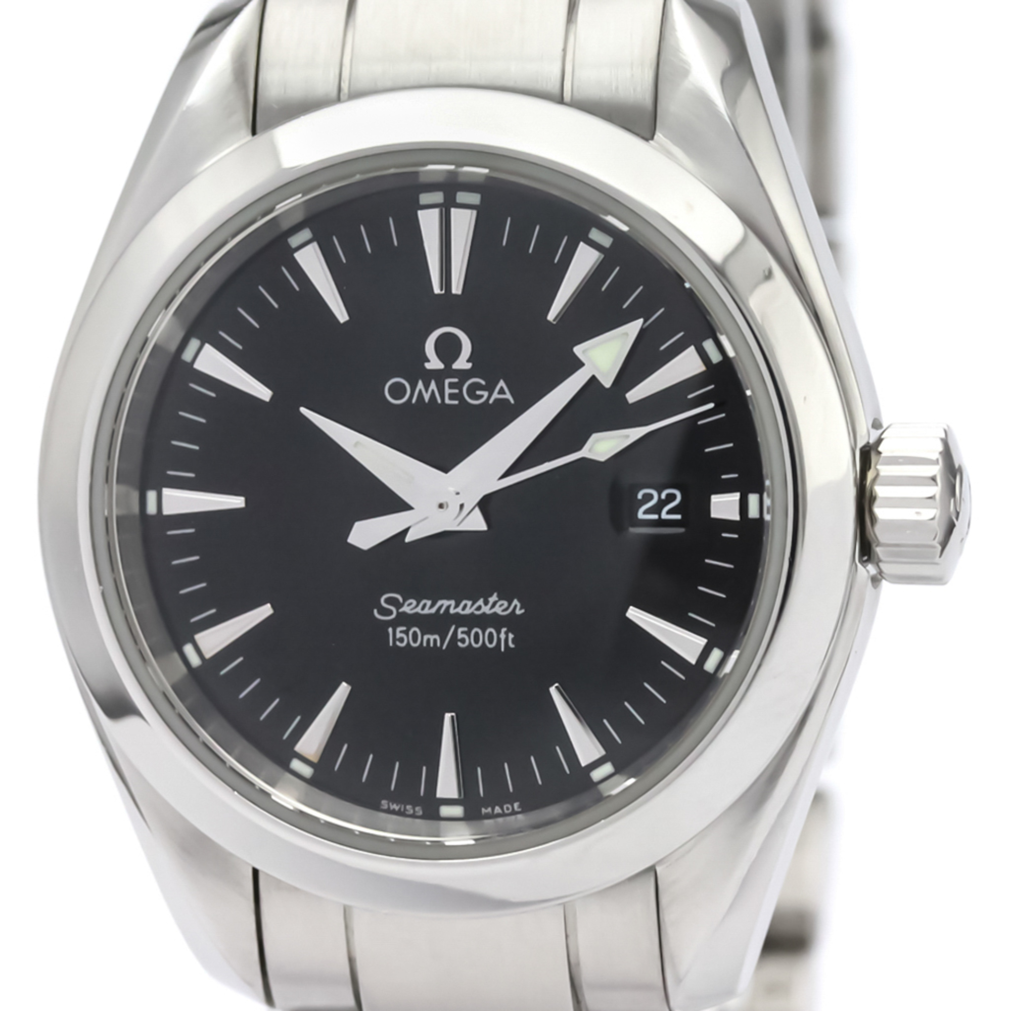 OMEGA Seamaster Aqua Terra Steel Quartz Ladies Watch 2577.50