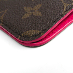 Louis Vuitton Monogram Monogram Phone Flip Case For IPhone 7 Plus Rose IPHONE 7 + Folio M63401