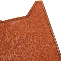 Hermes Leather Accessory Brown Accessory case