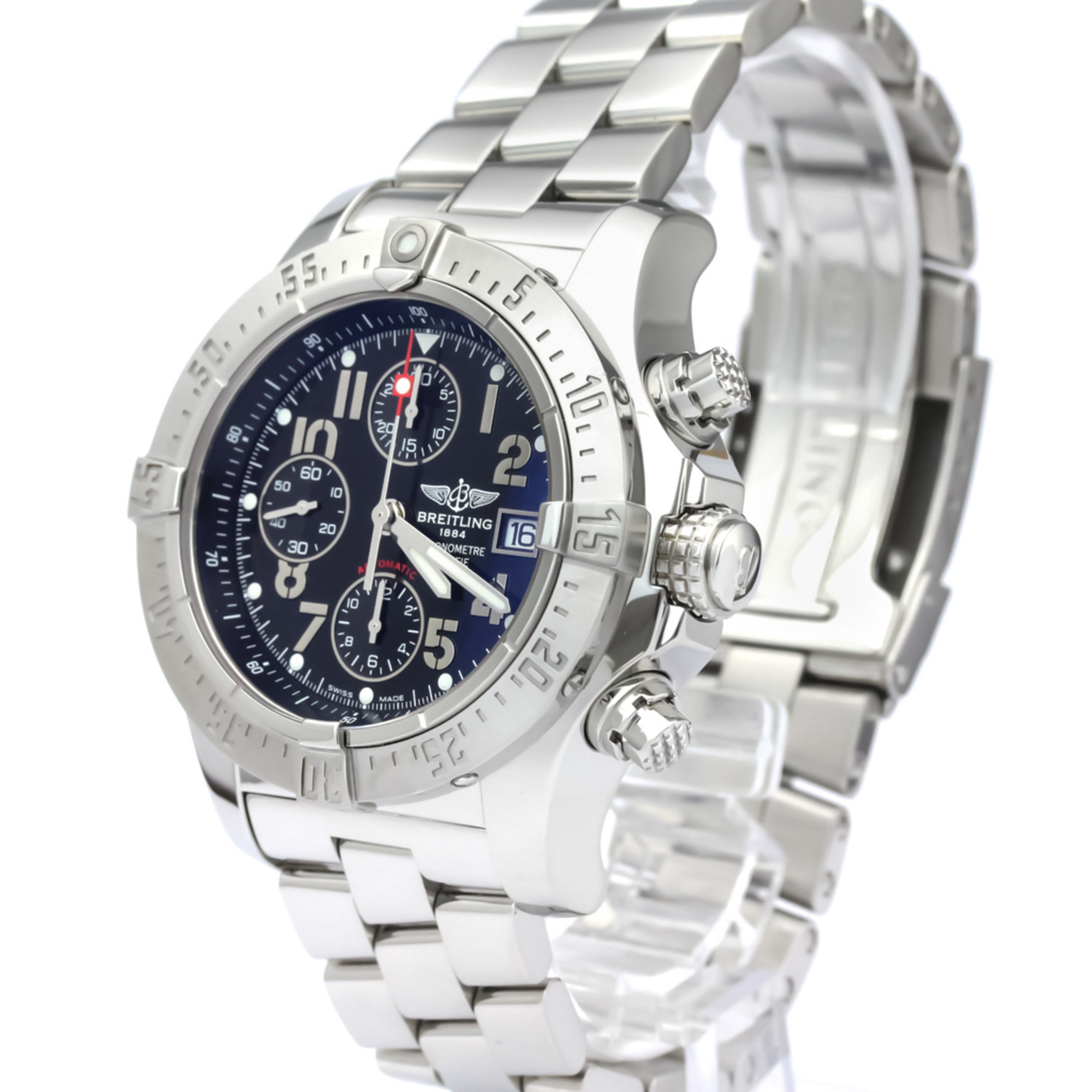 Breitling Avenger Automatic Stainless Steel Men's Sports Watch A13380