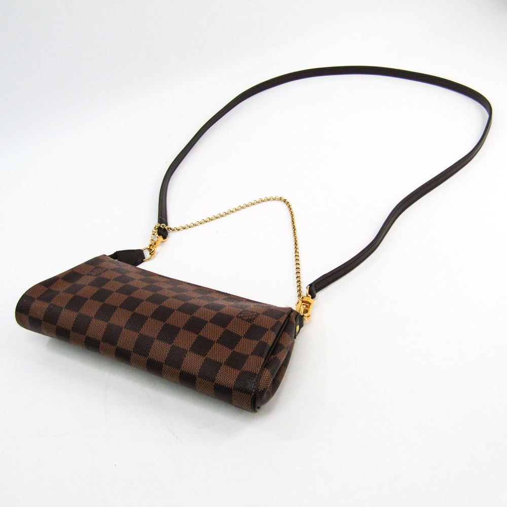 Louis Vuitton Damier Eva N55213 Women's Shoulder Bag Ebene