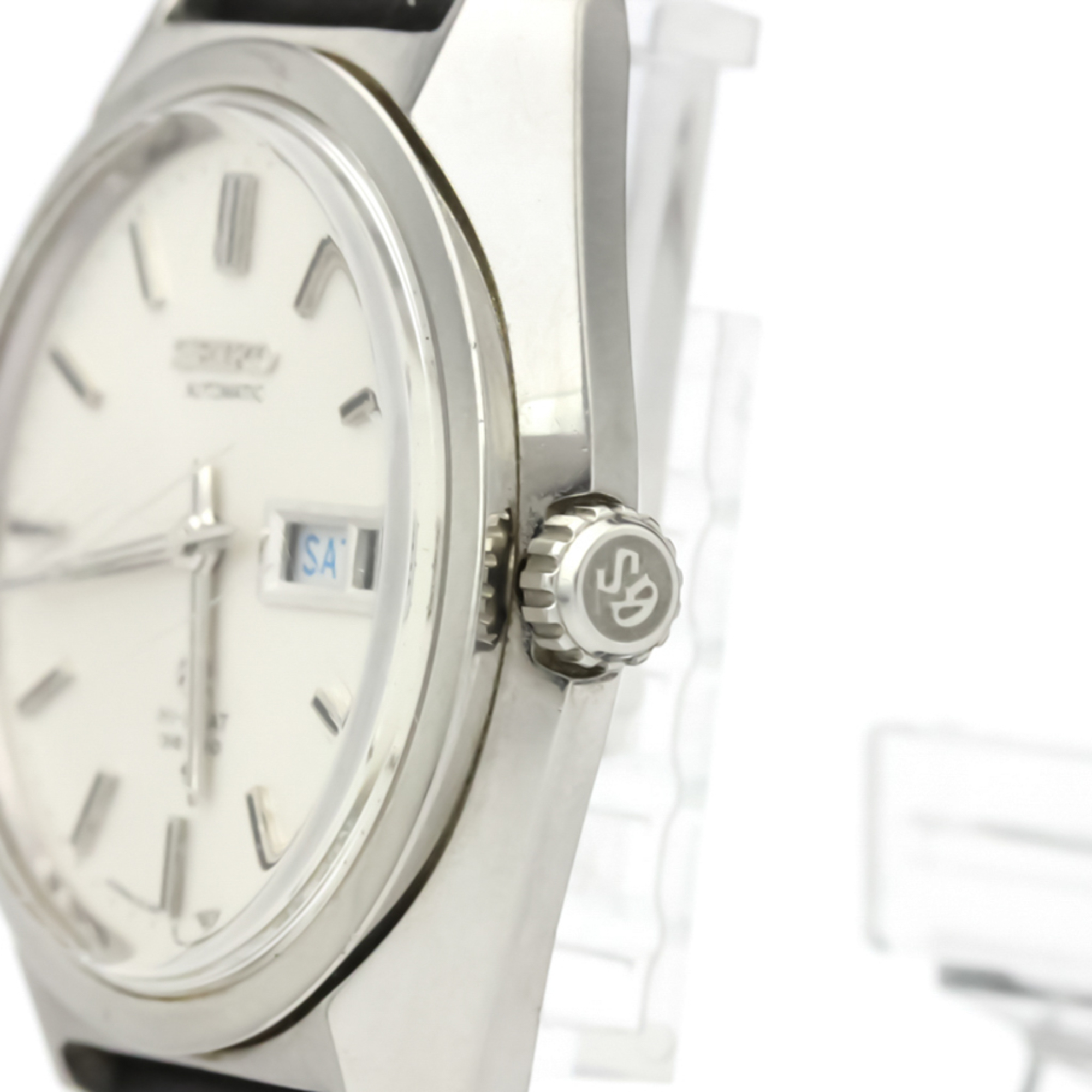 Seiko Grand Seiko Automatic Stainless Steel Men's Dress Watch 6146-8000