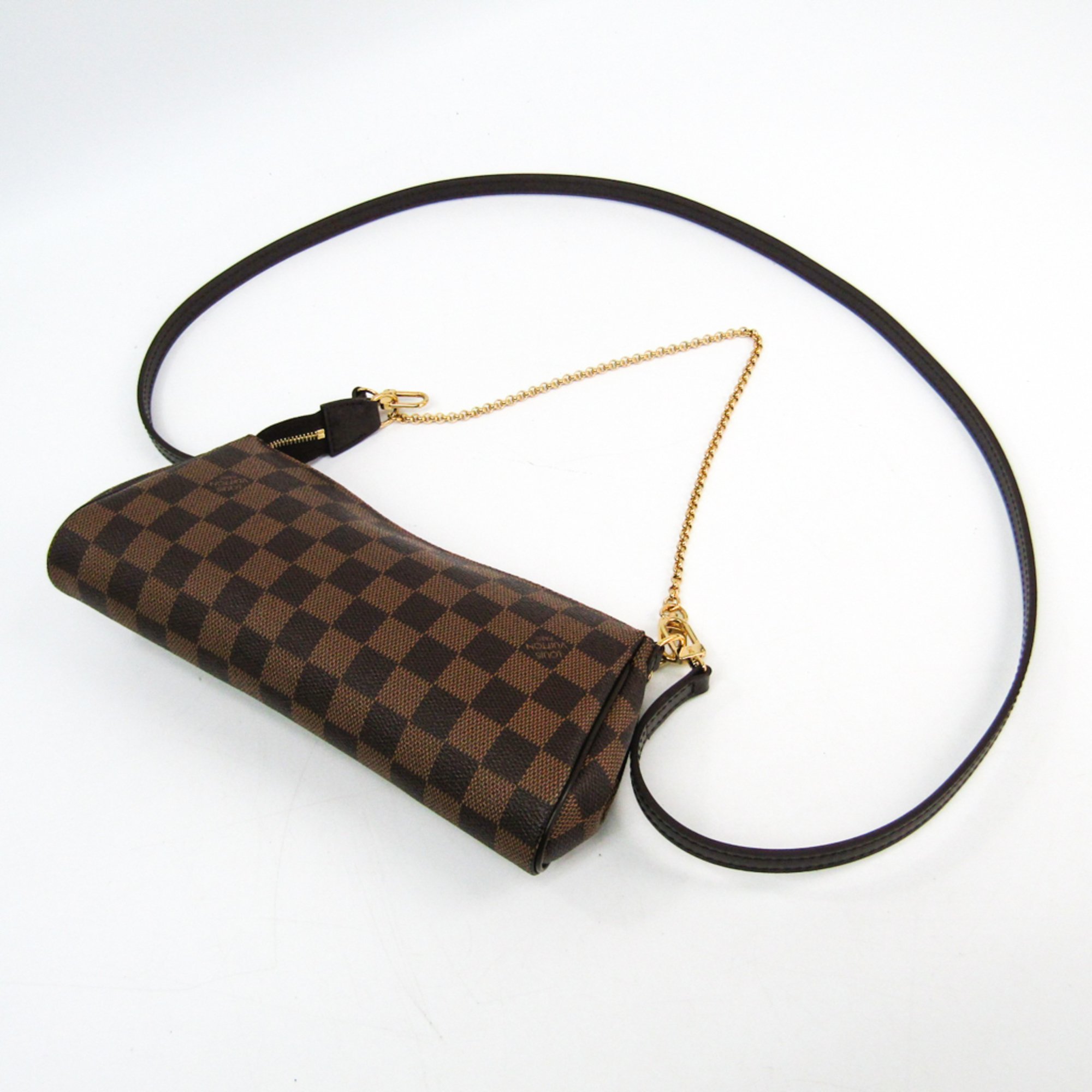 Louis Vuitton Damier Eva N55213 Women's Shoulder Bag Ebene