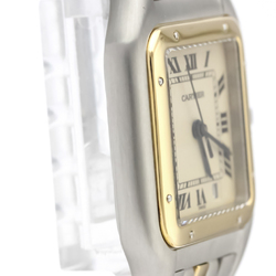 CARTIER Panthere 18K Gold Steel Quartz Mid Size Watch