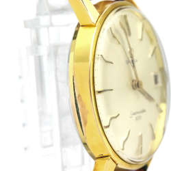 Omega Seamaster Mechanical Gold Plated Men's Dress Watch 136.001
