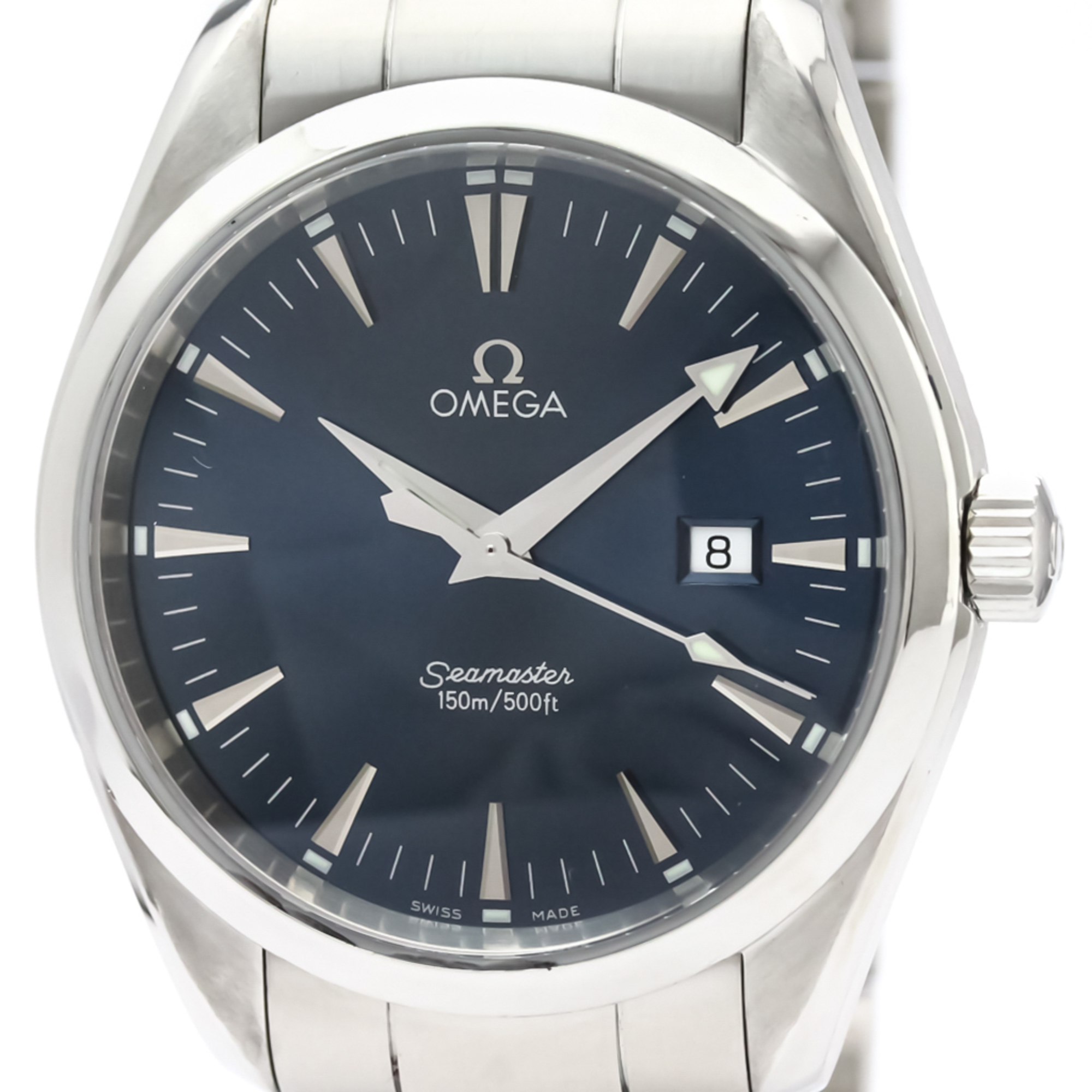 Omega Seamaster Quartz Stainless Steel Men's Sports Watch 2517.80