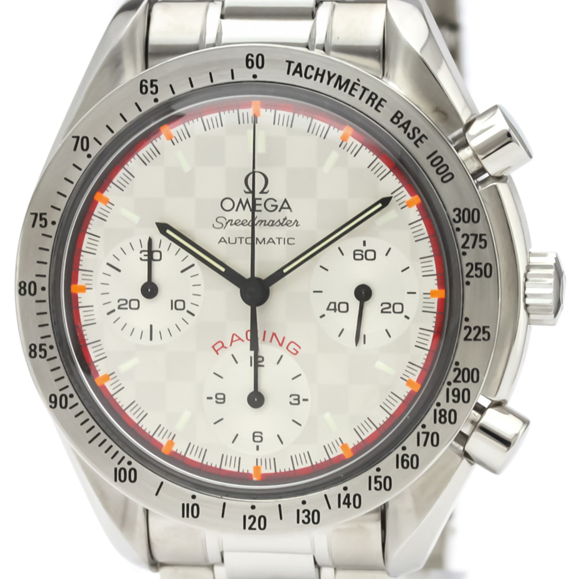 Omega Speedmaster Automatic Stainless Steel Men's Sports Watch 3517.30