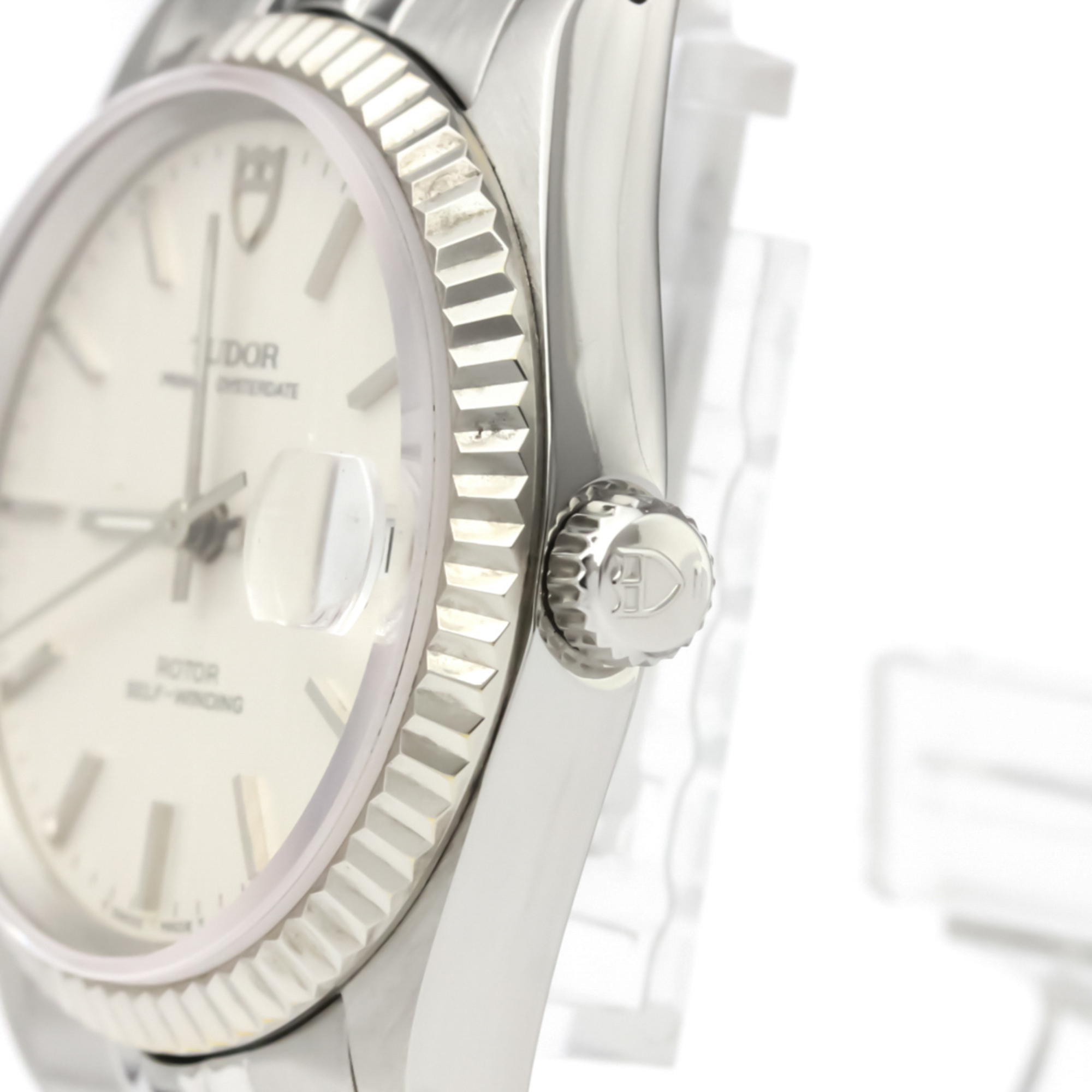 TUDOR Prince Oyster Date Steel Automatic Mens Watch 74034