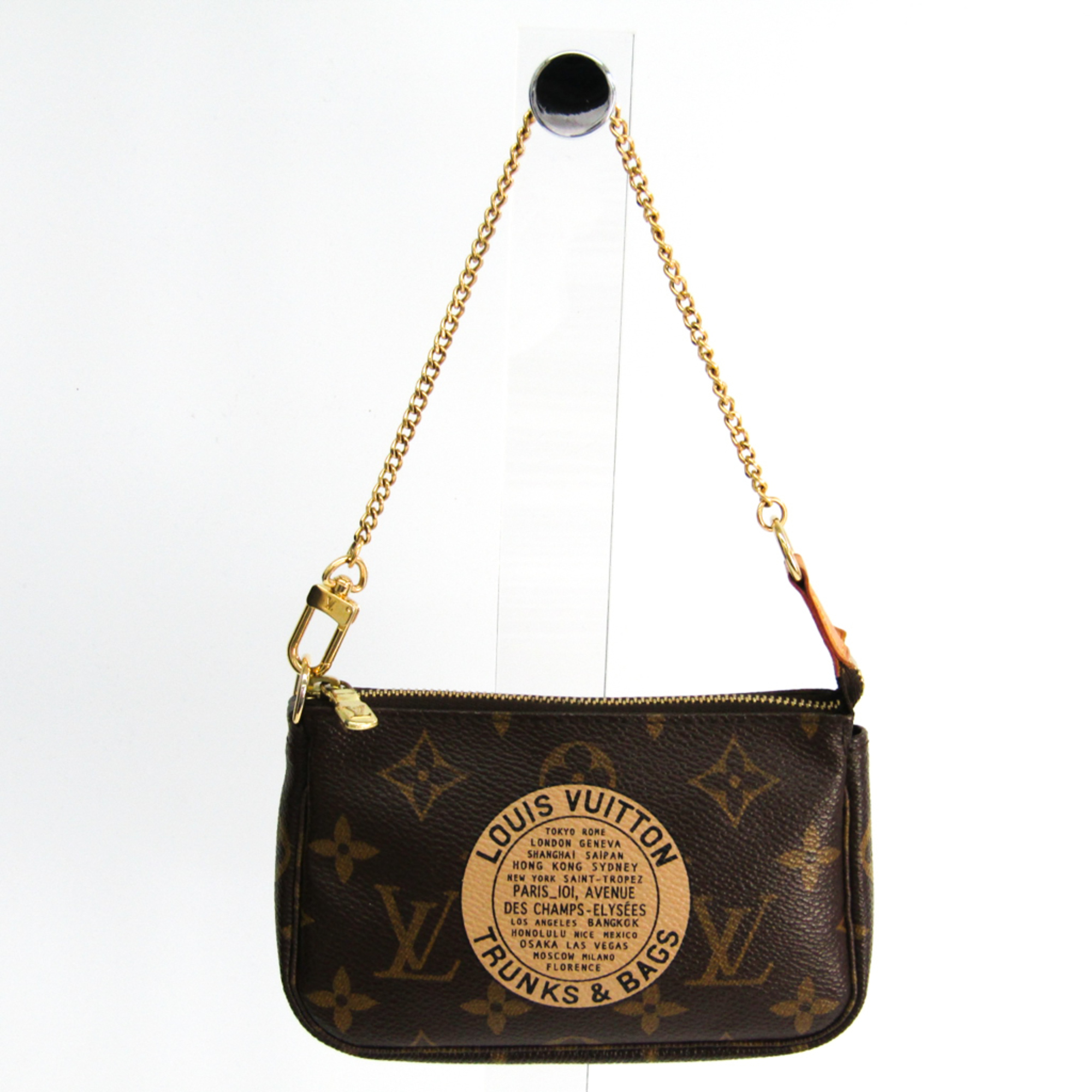 Louis Vuitton Monogram Mini Pochette Accessoires T&B M60153 Women's Handbag Monogram