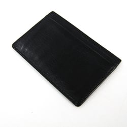 Chanel Leather Card Case Black