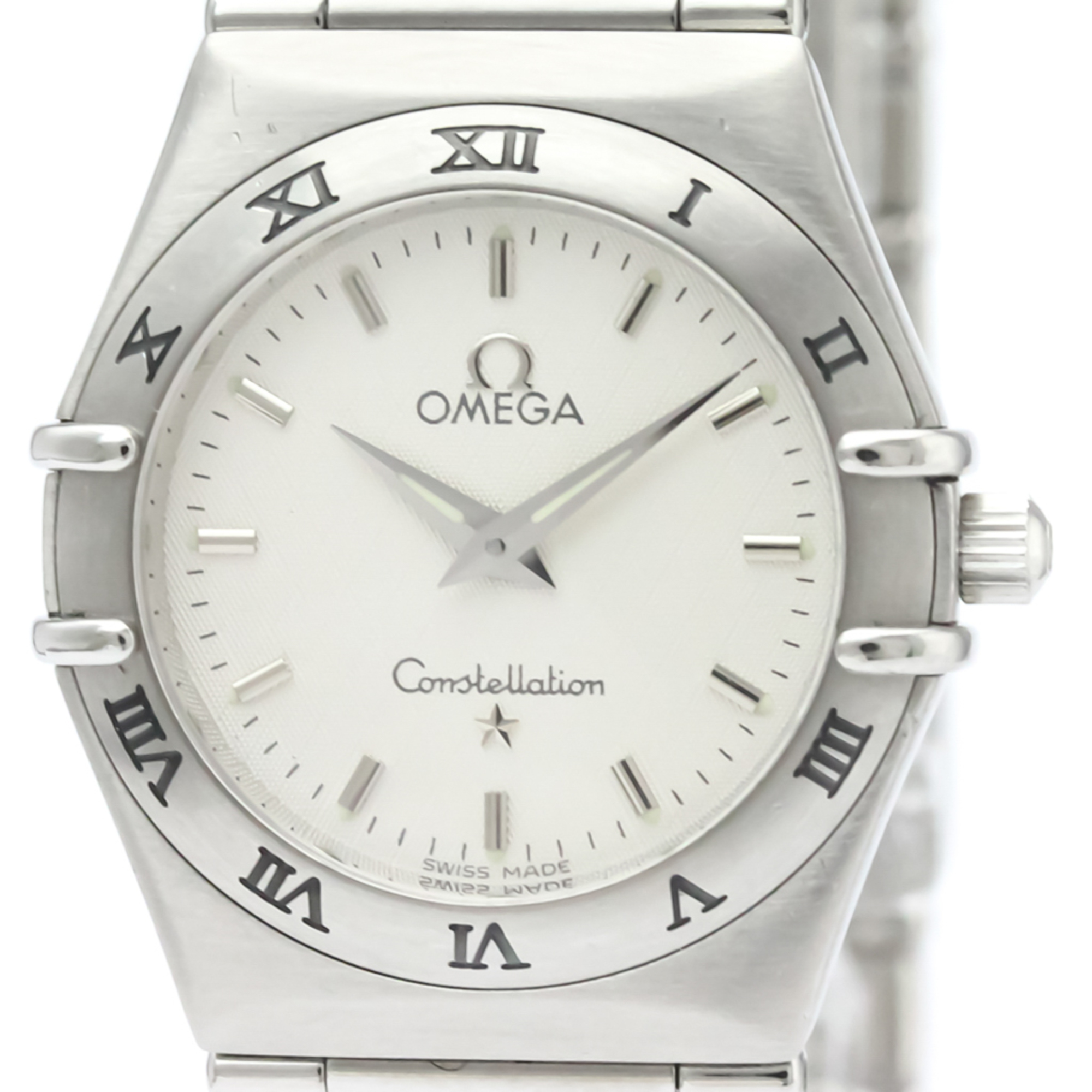 Omega Constellation Quartz Stainless Steel Women's Dress Watch 1572.30