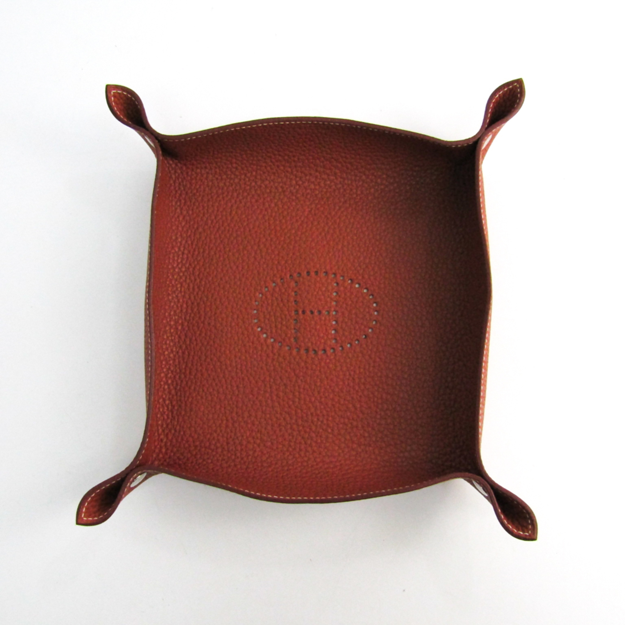 Hermes Leather Accessory Brown Vide Posch Mises et Relances