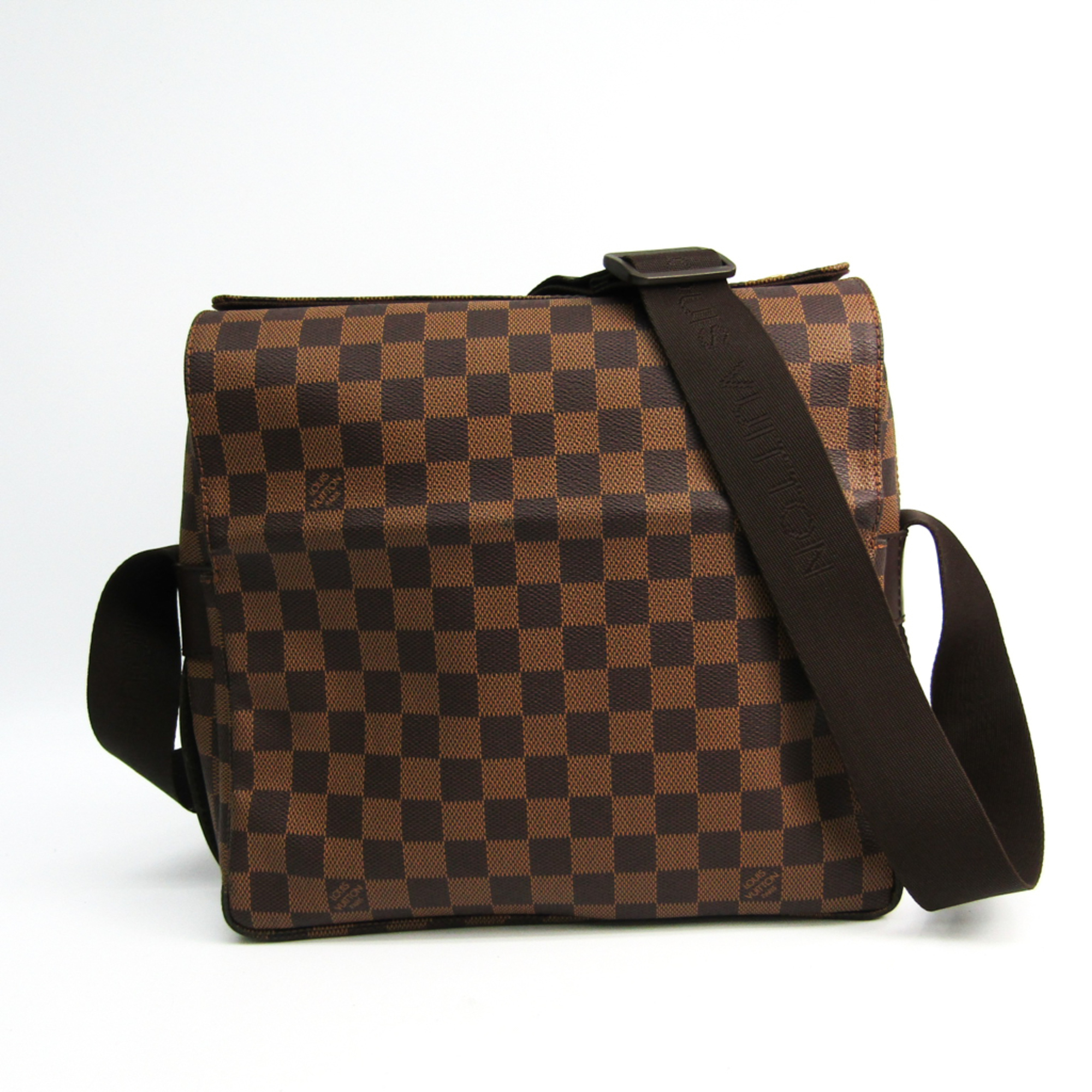 Louis Vuitton Damier Naviglio N45255 Men's Shoulder Bag Ebene