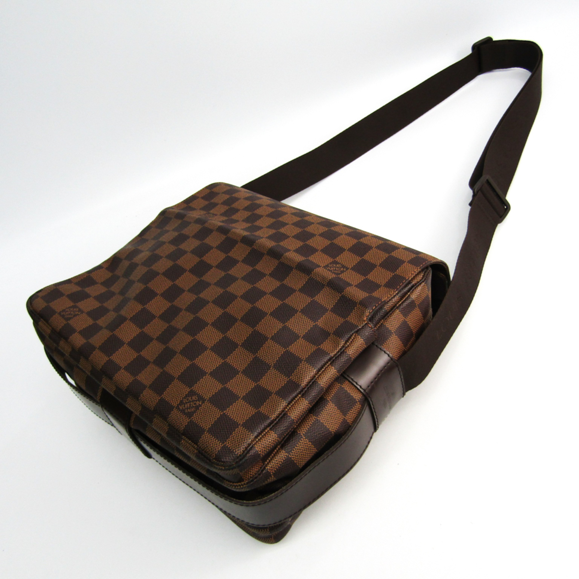 Louis Vuitton Damier Naviglio N45255 Men's Shoulder Bag Ebene