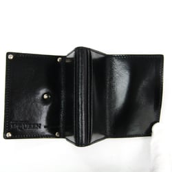 Alexander McQueen Leather Card Case Black