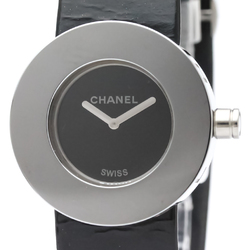 CHANEL La Ronde Steel Leather Quartz Ladies Watch H0579