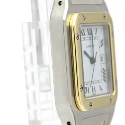 Cartier Santos Galbee Automatic Stainless Steel,Yellow Gold (18K) Men's Dress Watch -