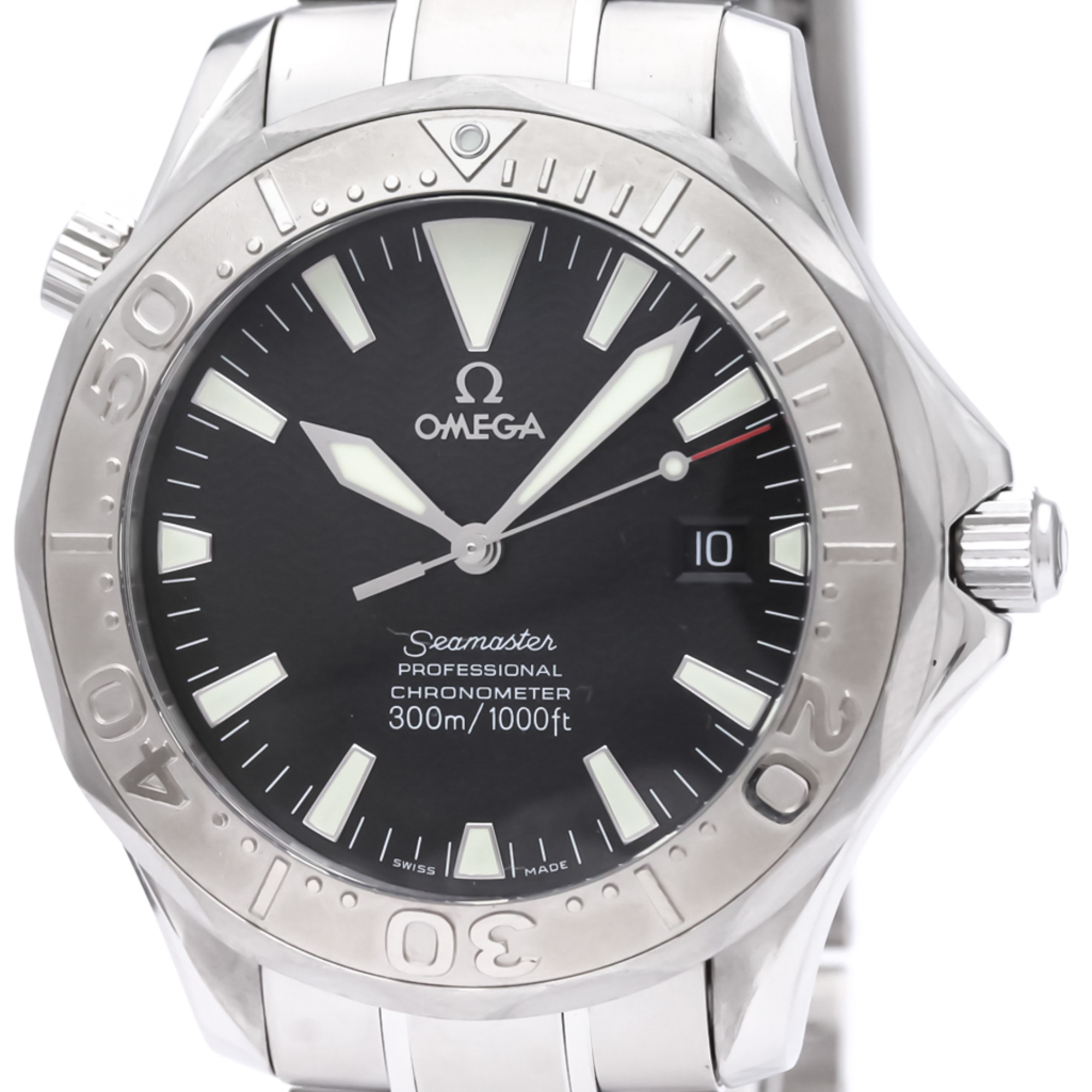 Omega Seamaster Automatic Stainless Steel,White Gold (18K) Men's Sports Watch 2230.50