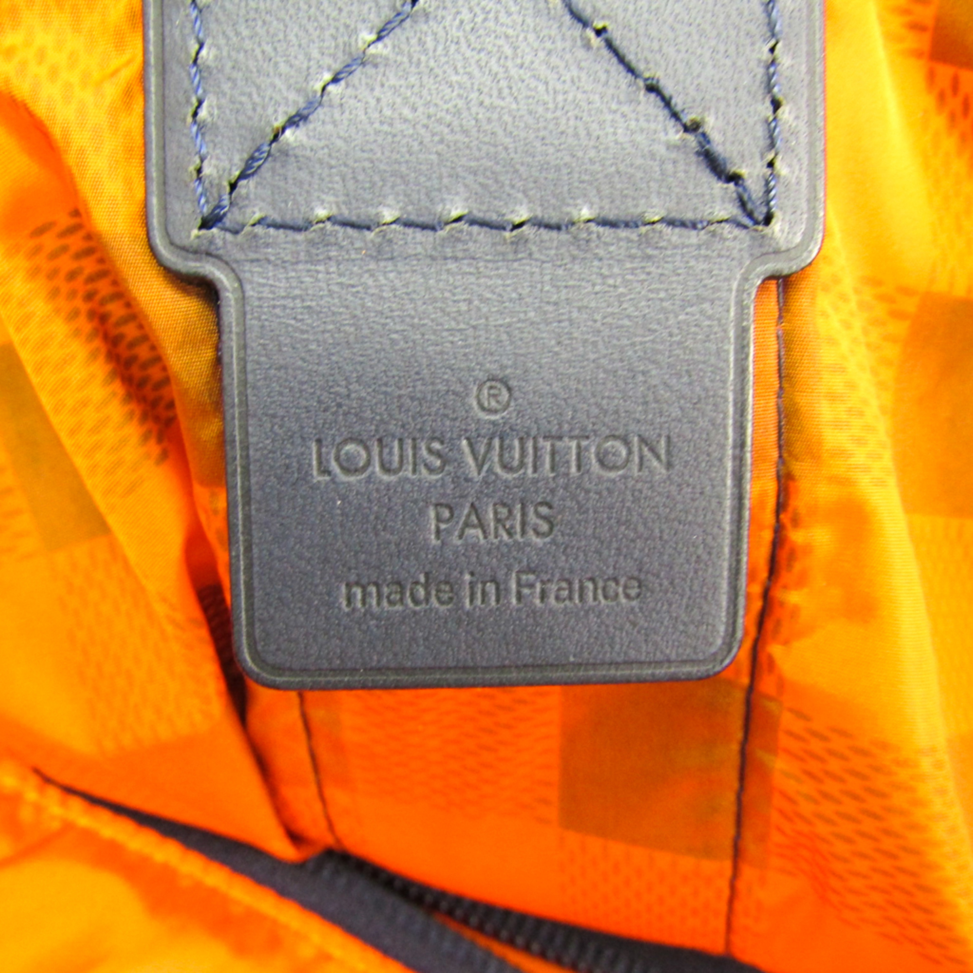 Louis Vuitton Damier Aventure M97057 Men's Boston Bag Orange