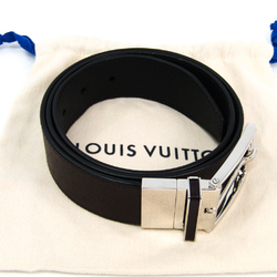 Louis Vuitton Black Taiga Leather LV Initiales Belt 90 CM Louis Vuitton