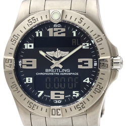 Breitling Aerospace Quartz Titanium Men's Sports Watch E79363