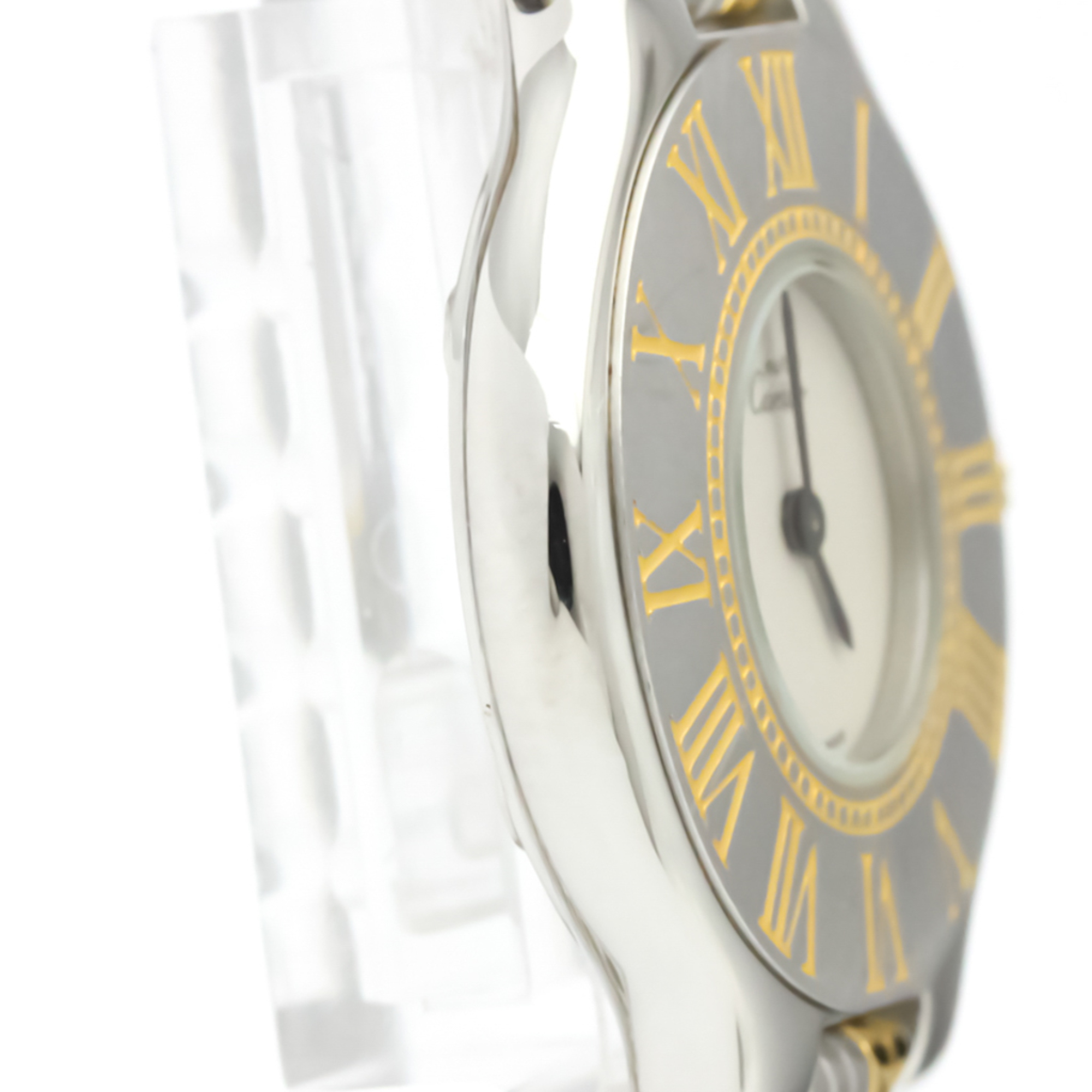 CARTIER Must 21 Gold Plated Steel Quartz Ladies Watch