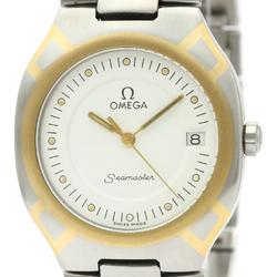 Omega Seamaster Quartz Stainless Steel,Yellow Gold (18K) Men's Dress Watch 396.1022