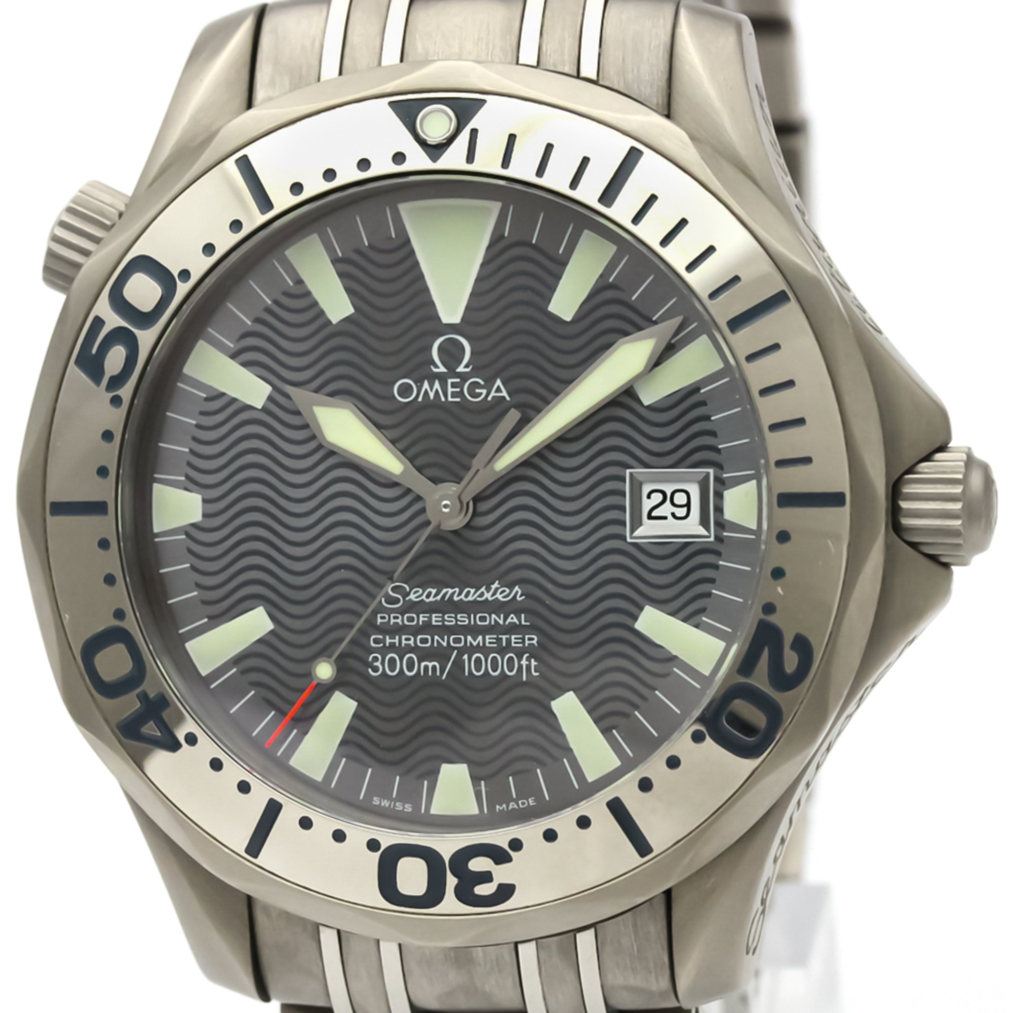 Omega Seamaster Automatic Titanium Men's Sports Watch 2231.80