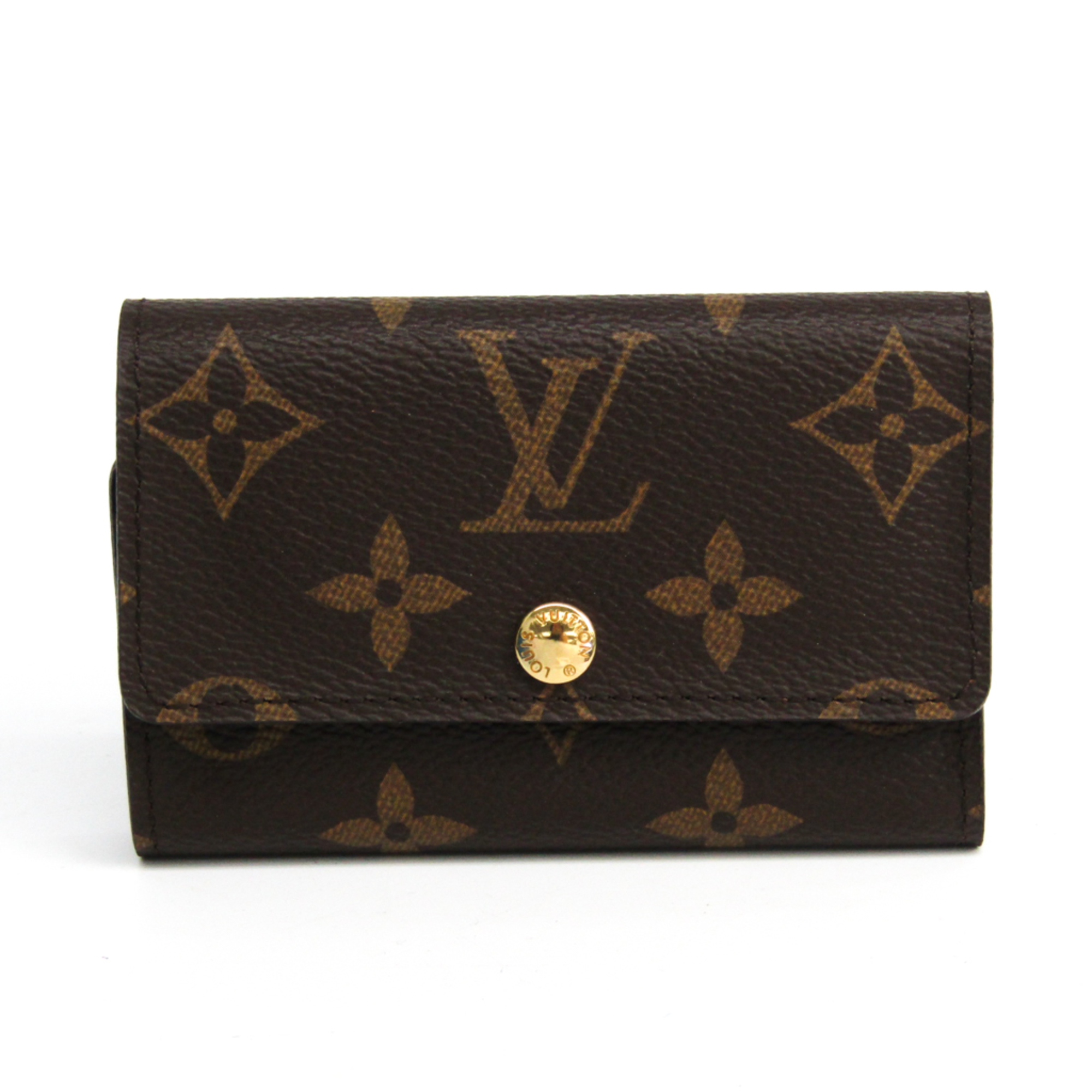 Louis Vuitton Monogram M62630 6 Key Holder Women's Monogram Key Case Monogram