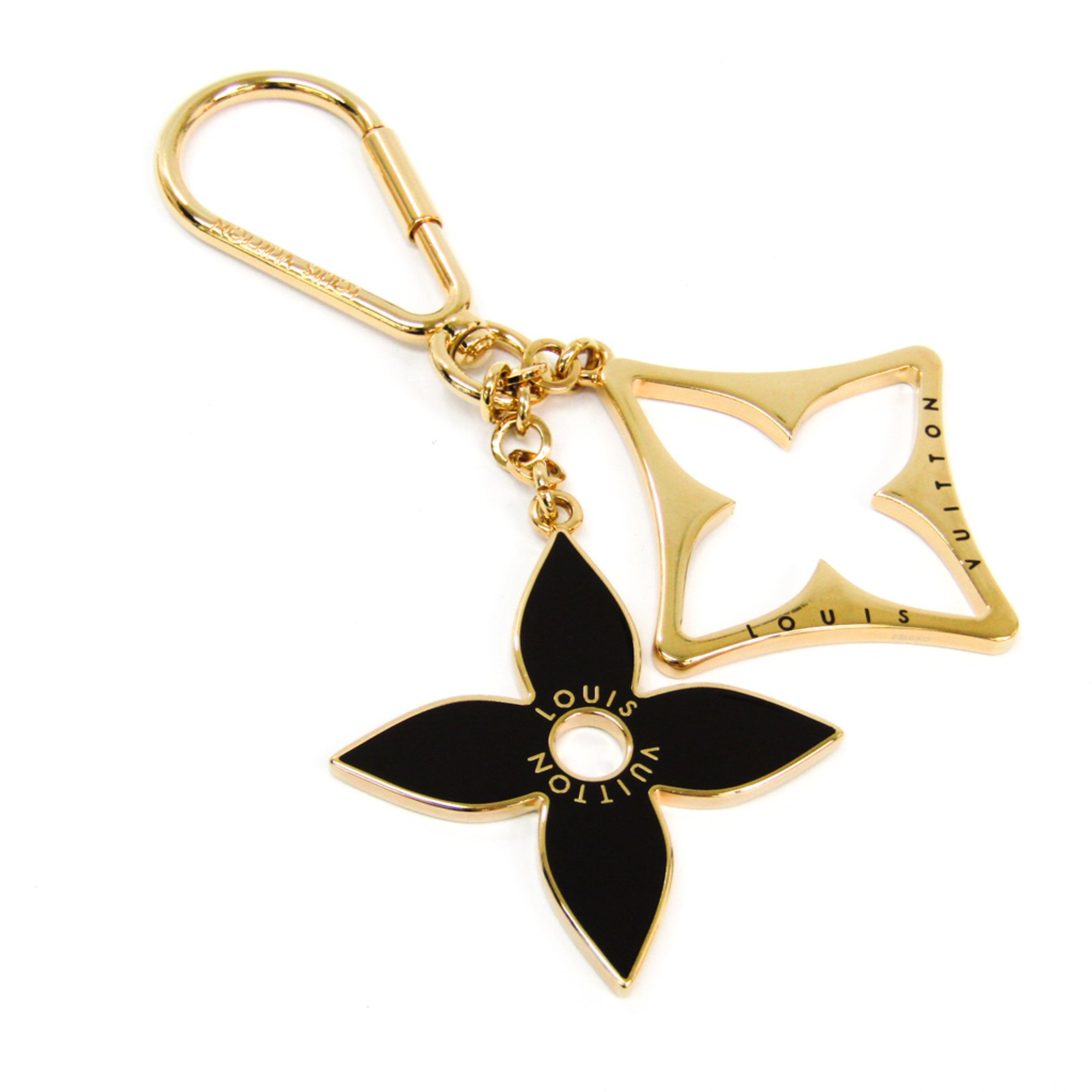 Louis Vuitton Puzzle Key Holder M65218 Keyring (Black,Gold)