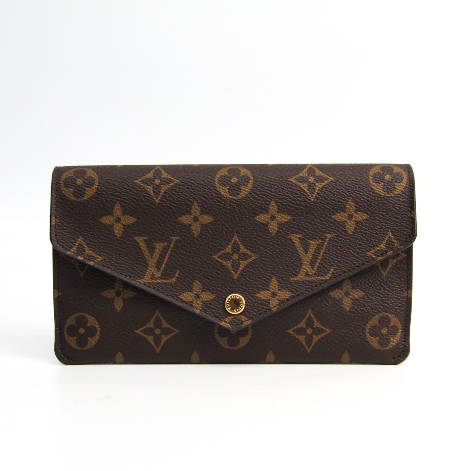 Louis Vuitton Monogram Jeanne Wallet M62155 Women's Monogram Long Wallet (bi-fold) Fuchsia