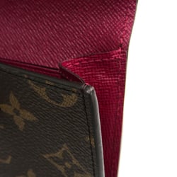 Louis Vuitton Monogram Jeanne Wallet M62155 Women's Monogram Long Wallet (bi-fold) Fuchsia