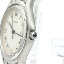 Cartier Panthere Cougar Quartz Stainless Steel Men's Dress Watch 987904